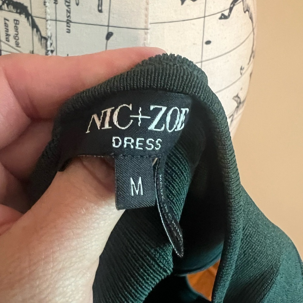 Nic + Zoe Cold Shoulder Long Sleeve Dress - Picture 8 of 9